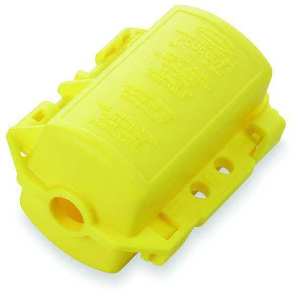 Plug Lockout, Yellow, 5/16 In. Dia.