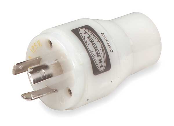 Plug Adapter, 20A, 125V