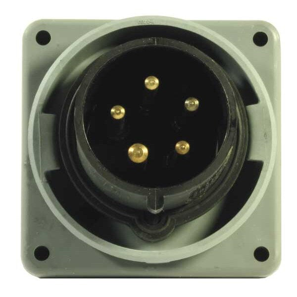 IEC Pin and Sleeve Inlet, 20A, 347/600V
