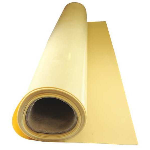 Rubber, Gum, 1/4 In Th, 36 Inx10 Ft