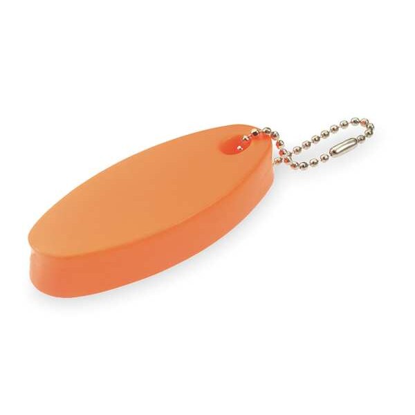 Key Float with Ball Chain, Orange