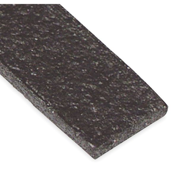 Fire Seal Weatherstrip, 10 ft., Graphite