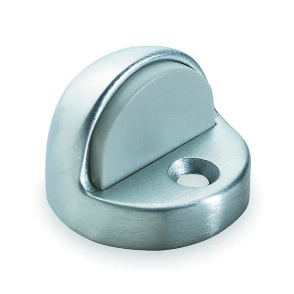 Dome Door Stop, Cast Brass, 1-1/2