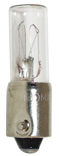 Mini Lamp, 130MB, 3.3W, T2 1/2,130V, PK10
