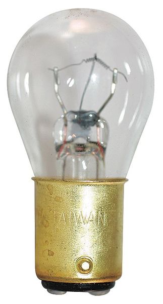 Miniature Incand. Bulb, 20W, S8, 28V, PK10
