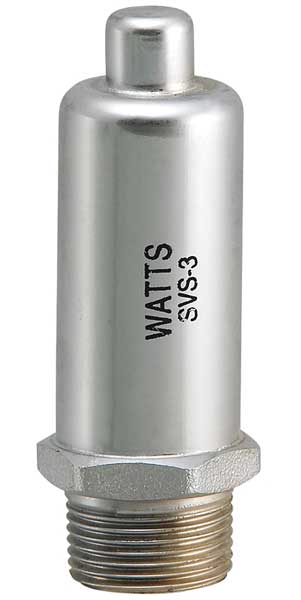 Steam Vent Valve, Non-Adj, Straight, 3/4 In