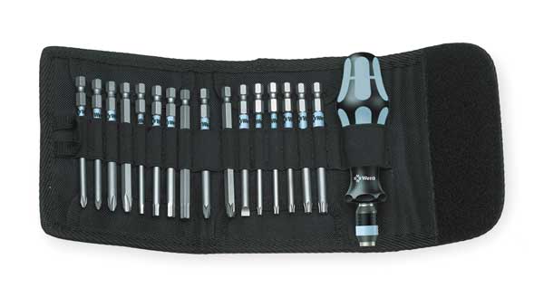 Hex Plus, Phillips, Pozidriv(R), Slotted, Tamper Resistant Torx(R) Bit 3 1/2 in, Drive Size: 1/4 in