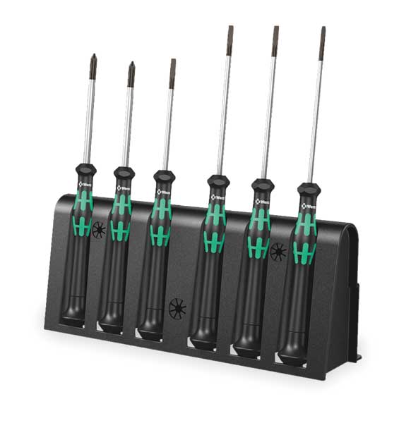 Precision Screwdriver Set, Sl/Ph, 6 pcs.