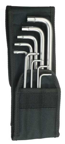 9 Piece Imperial L-Shape Hex Key Set, 05022721001