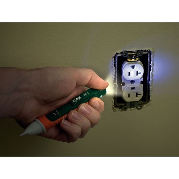Dual Range AC Voltage Detector, 100 to 1000V AC, 24 to 1000V AC, 6 1/4 in Length