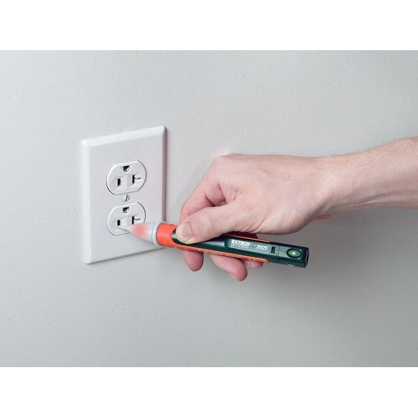 Dual Range AC Voltage Detector, 100 to 1000V AC, 24 to 1000V AC, 6 1/4 in Length