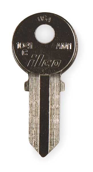 Key Blank, Brass, American Lock, PK10