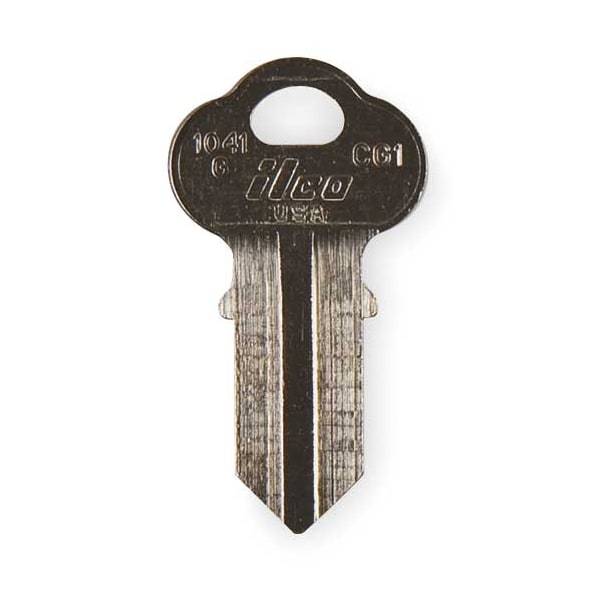 Key Blank, Brass, Chicago Lock, PK10