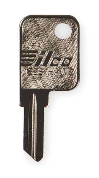 Key Blank, Brass, Hayworth Lock, PK10