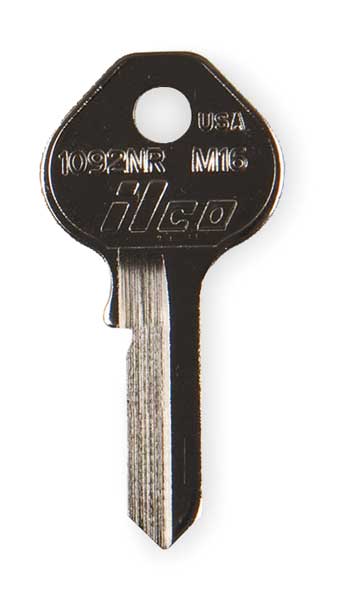 Key Blank, Brass, Master Padlock, PK10