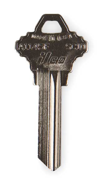 Key Blank, Brass, Schlage Lock, PK10