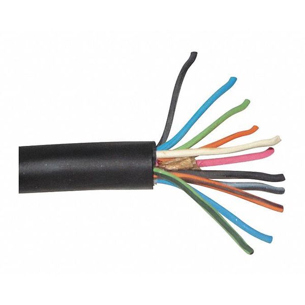 18 AWG 12 Conductor Stranded Portable Cord 600V BK