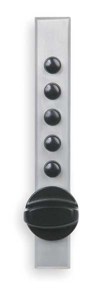 Mechanical Lock, Satin Chrome, 5 Button