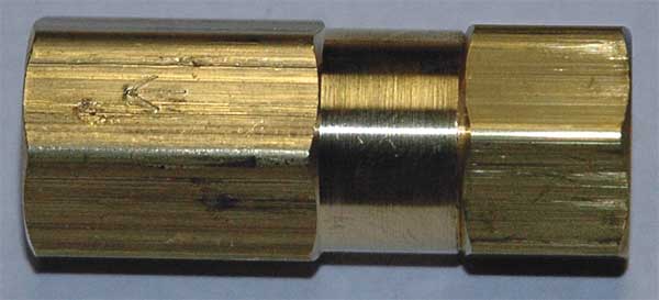 Valve, In Line, 3/8 FNPT Inlet/Outlet