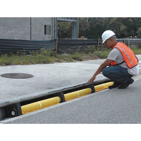 Curb Style Inlet Guard, 36 In. L, 10 In. H