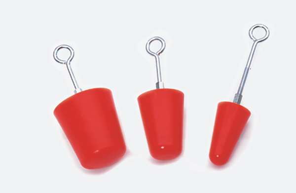 Drain Plug, Orange, 3 In