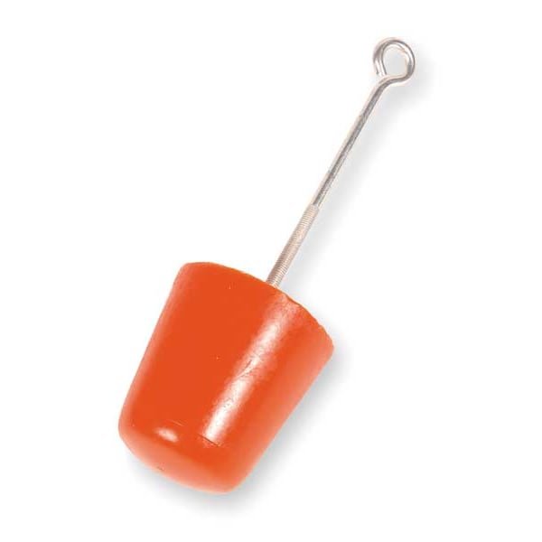 Drain Plug, Orange, 4 In