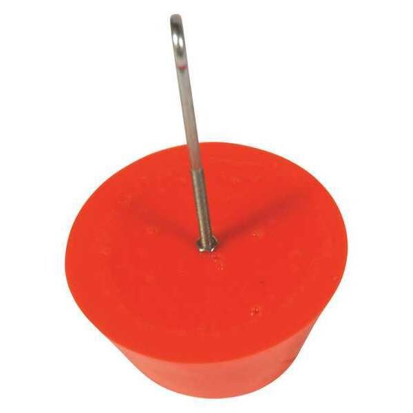Drain Plug, Orange, 8 In