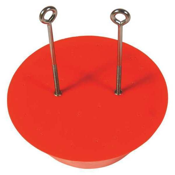 Drain Plug, Orange, Fits 12 In