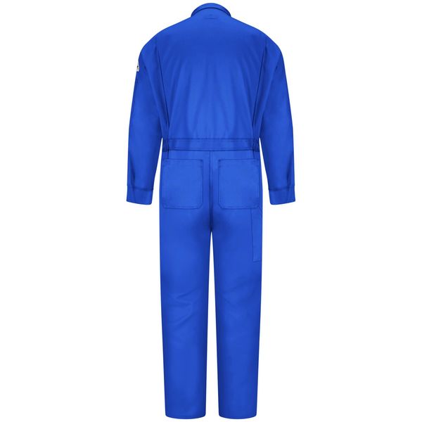 Flame Resistant Coverall, Blue, Nomex(R), L