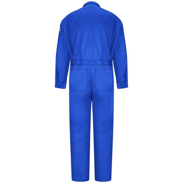 Flame Resistant Coverall, Blue, Nomex(R), 2XL
