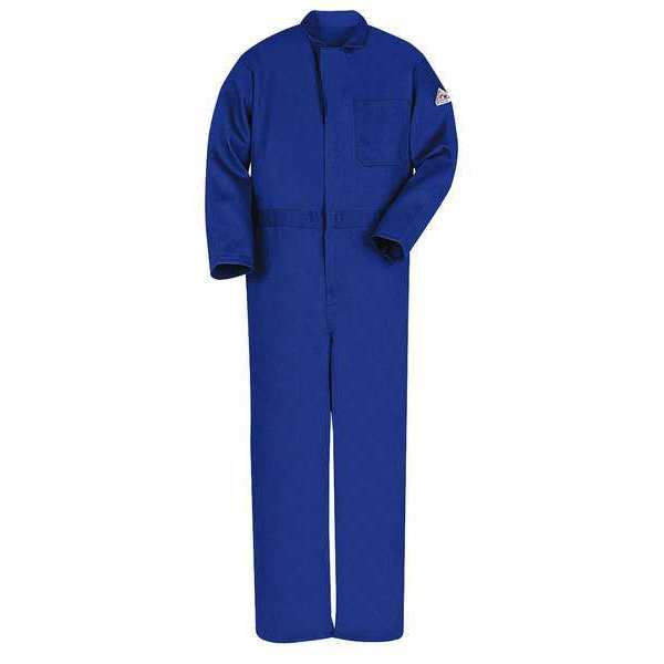 Flame Resistant Contractor Coverall, Navy Blue, 3XL