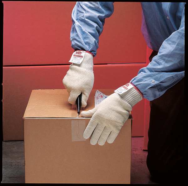 Cut Resistant Gloves, A4 Cut Level, Uncoated, S, 1 PR