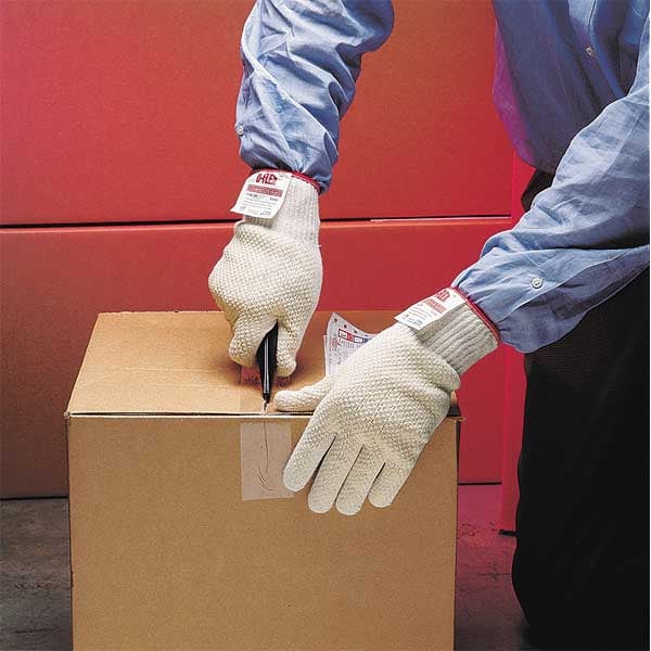 Cut Resistant Gloves, A4 Cut Level, Uncoated, M, 1 PR