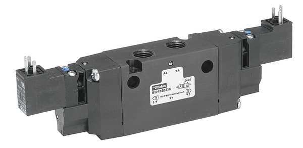Solenoid Air Control Valve, 1/4 In, 120VAC