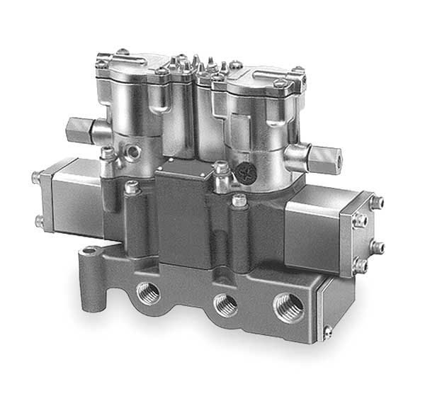 Solenoid Air Control Valve, 3/8 In, 120VAC