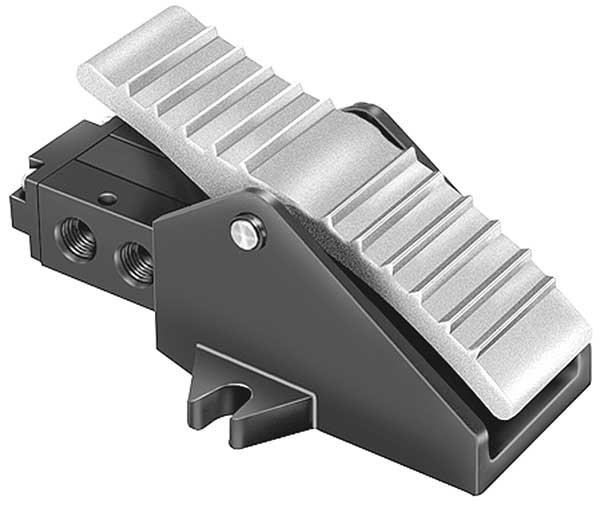 Manual Air Control Valve, 3-Way, 1/4In NPT