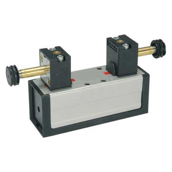 Solenoid Air Control Valve, 4-Way, 2-Pos