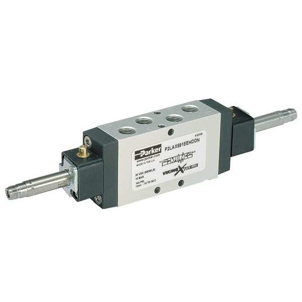 Solenoid Air Control Valve, 1/8 In, 4-Way