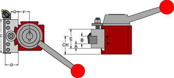 Tool Holder, Turning/Facing, QITP40N