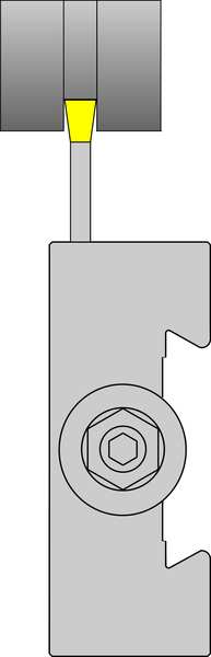 Tool Holder, Revsible Cut-Off, QITP35N