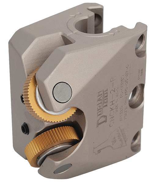 Knurling Tool Head, Lg Dia, Cap 2 In+