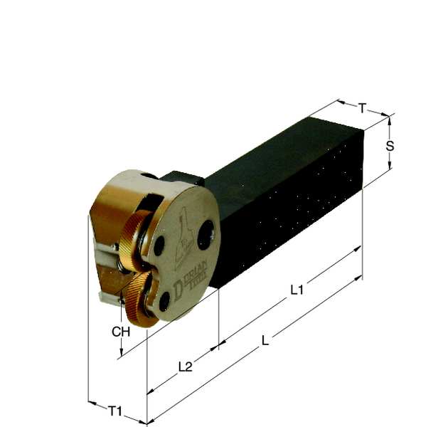 Knurling Tool, Self-Centering, 6 3/8 OAL