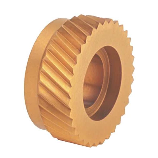 Knurl Wheel, SW4, RH DIAG, 1 In OD, 25 TPI