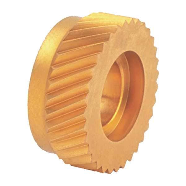 Knurl Wheel, SW4, LH DIAG, 1 In OD, 25 TPI
