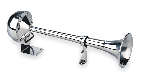 Low Tone Single Trumpet Horn, Electric