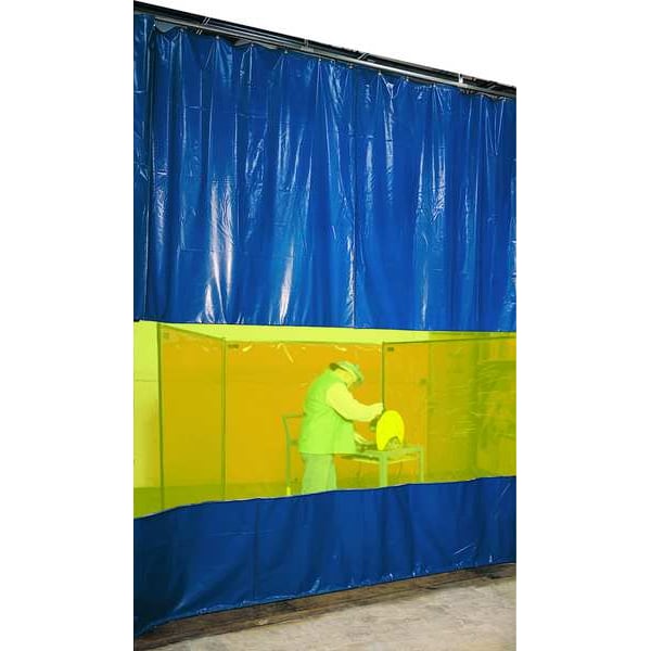 Welding Curtain Partition Kit, 8ft x 4ft