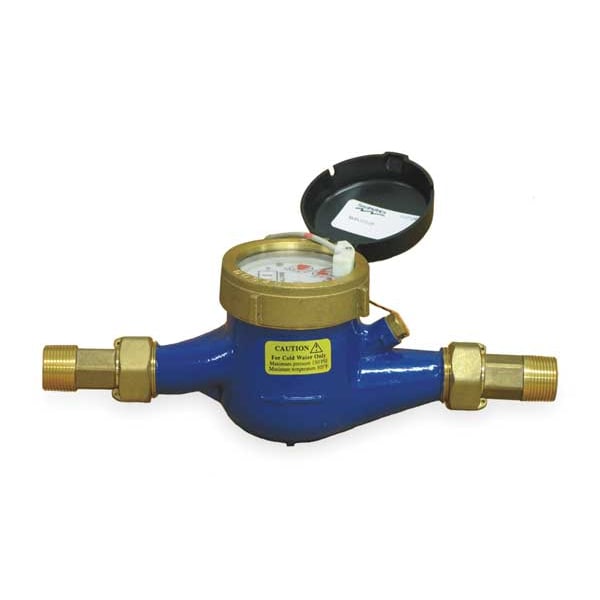Flowmeter, 100 GPM, 150 PSI, 1.5 In, 1.0 PPG