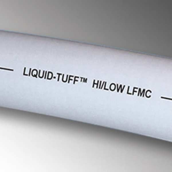 Liquid-Tight Conduit, 1/2 In x 50 ft, Gray