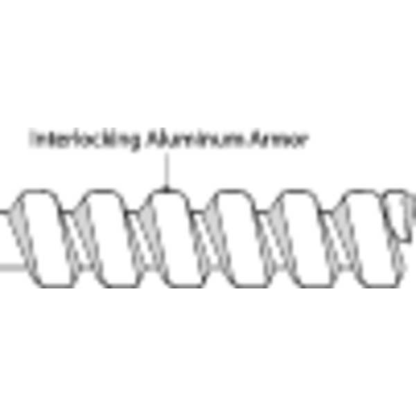 Flexible Aluminum Conduit, 50 ft. L, Series: 5600