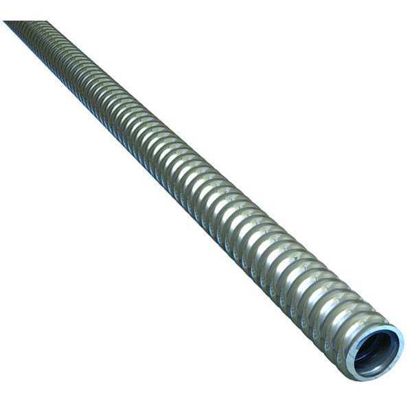 Flexible Steel Conduit, 50 ft. L, Bend Radius: 5 in